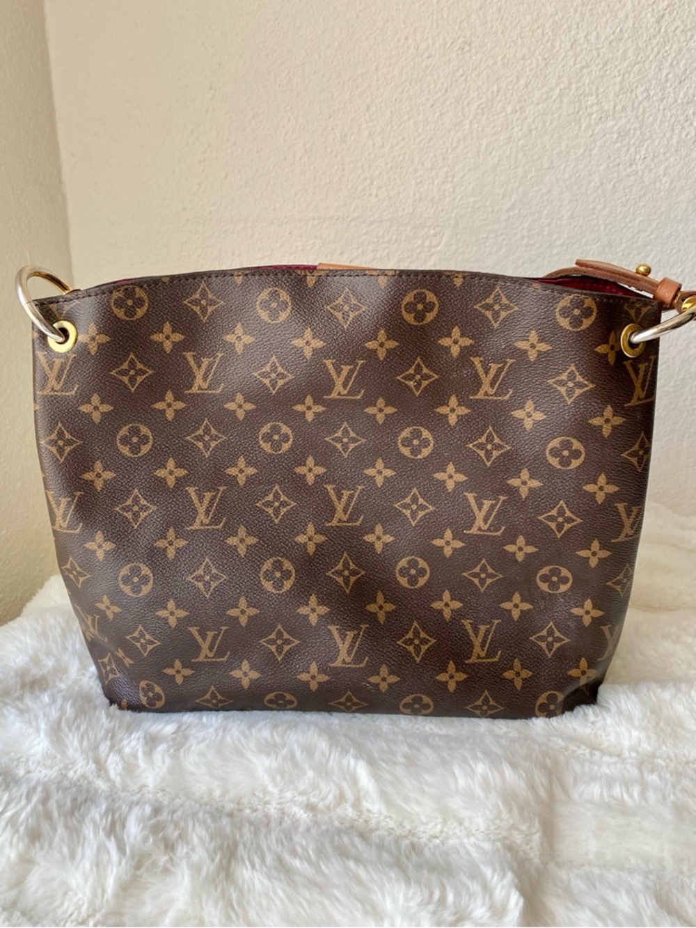 ❤️ Louis Vuitton Monogram Graceful PM Pivoine - Picture 4 of 17